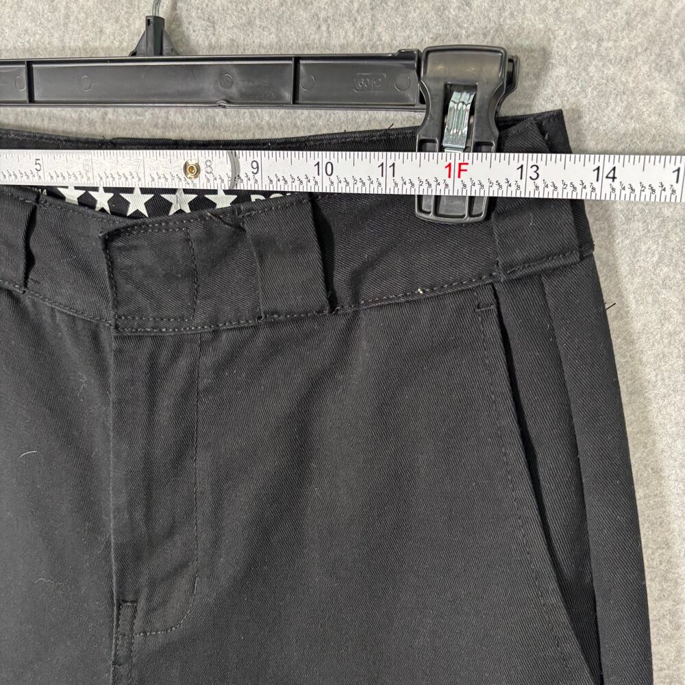 FiveStar General Pants Juniors 1 25 Black Wide Leg Downtown Chino Baggy Canvas - Picture 5 of 13
